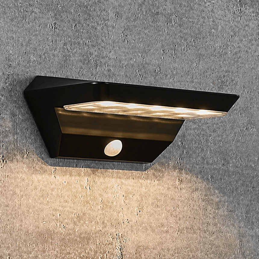 Agena Solar LED Wall Light