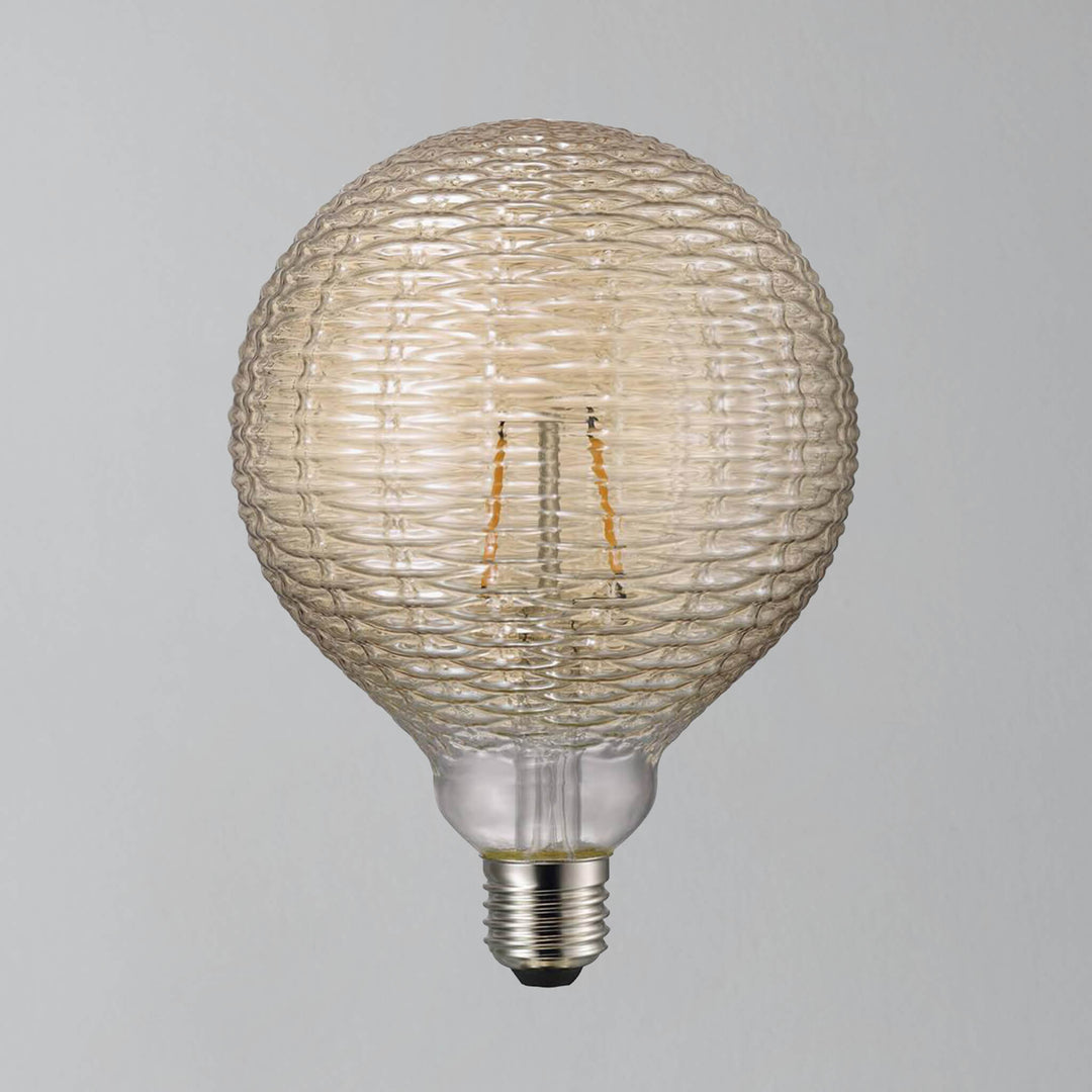 Avra Basic Dent Amber LED Filament Bulb E27