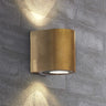 Nordlux Canto 2 LED Wall Light - Brass-Lampsy