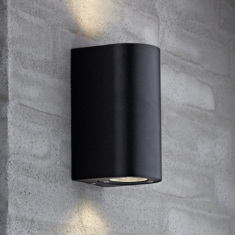 Nordlux Canto Maxi 2 Wall Light - Black-Lampsy