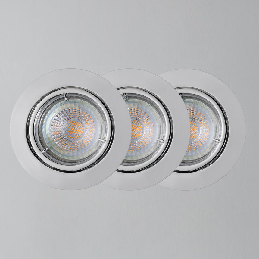 Carina Tiltable Downlights - 3 Pack