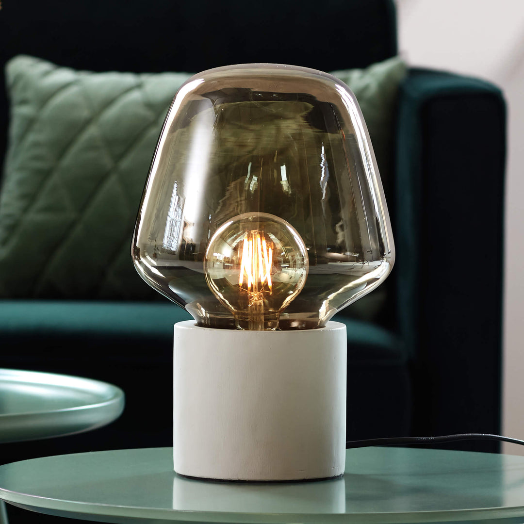 Nordlux Christina Table Lamp - Grey-Lampsy