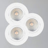 Dorado Tilt 2700k LED Dimmable Downlights - 3 Pack