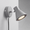 Nordlux Eik Wall Spotlight - Grey-Lampsy