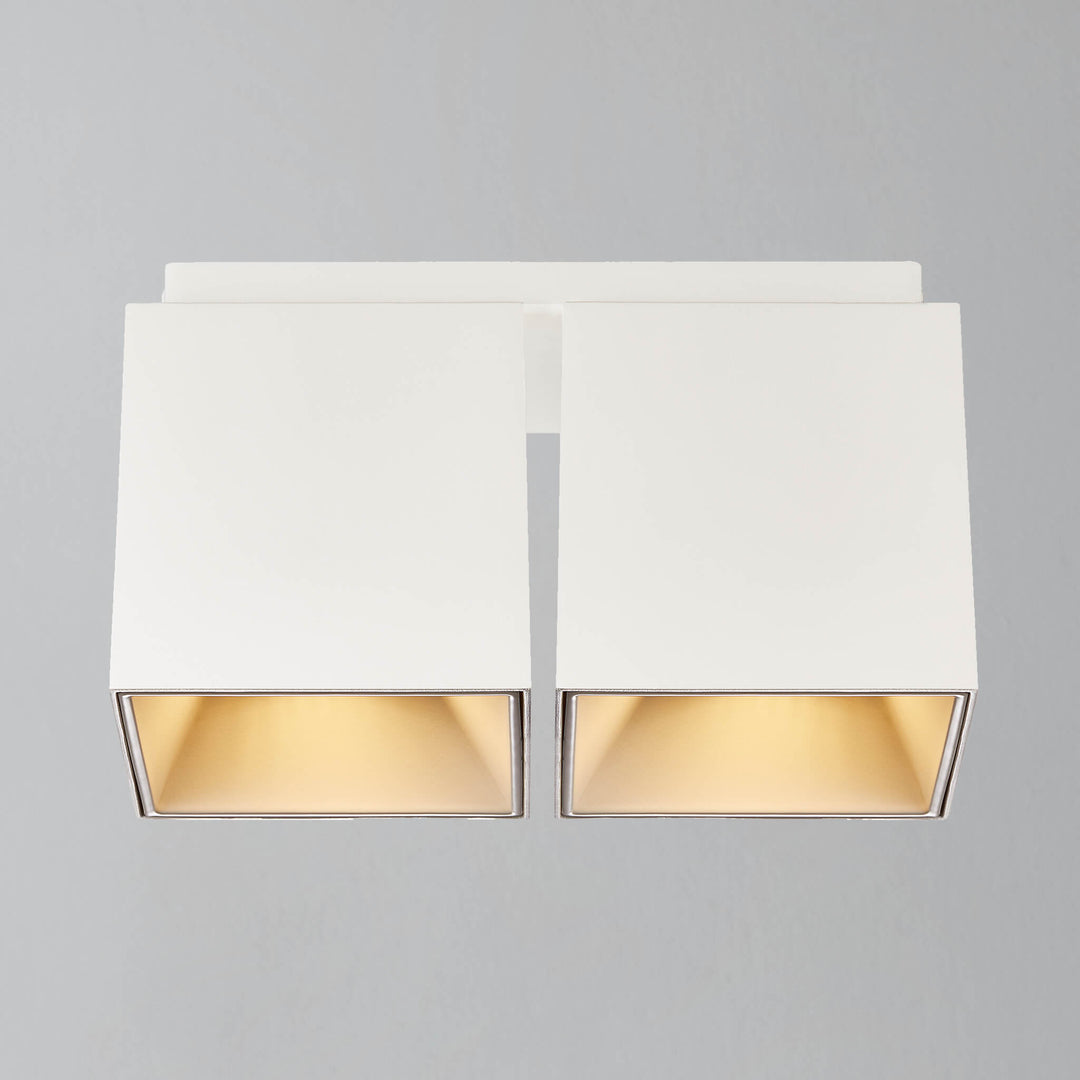 Ethan Square 2 Spot Surface Mount Downlight