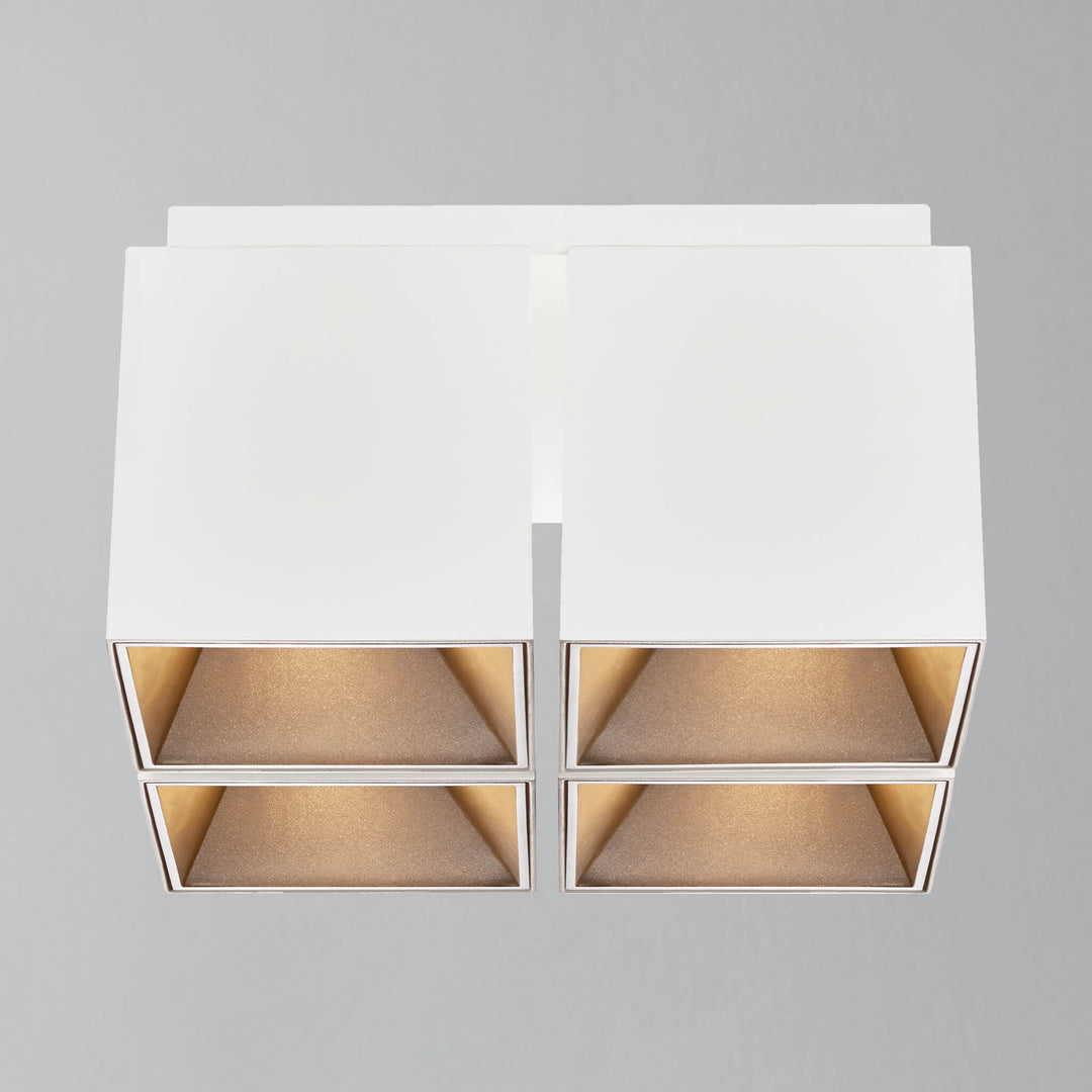 Ethan Square 4 Spot Surface Mount Downlight