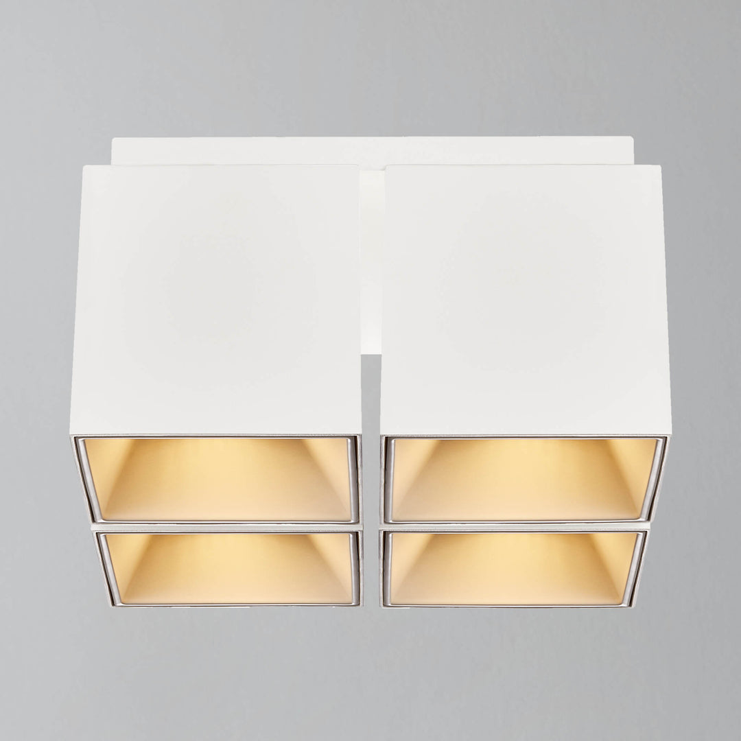 Ethan Square 4 Spot Surface Mount Downlight