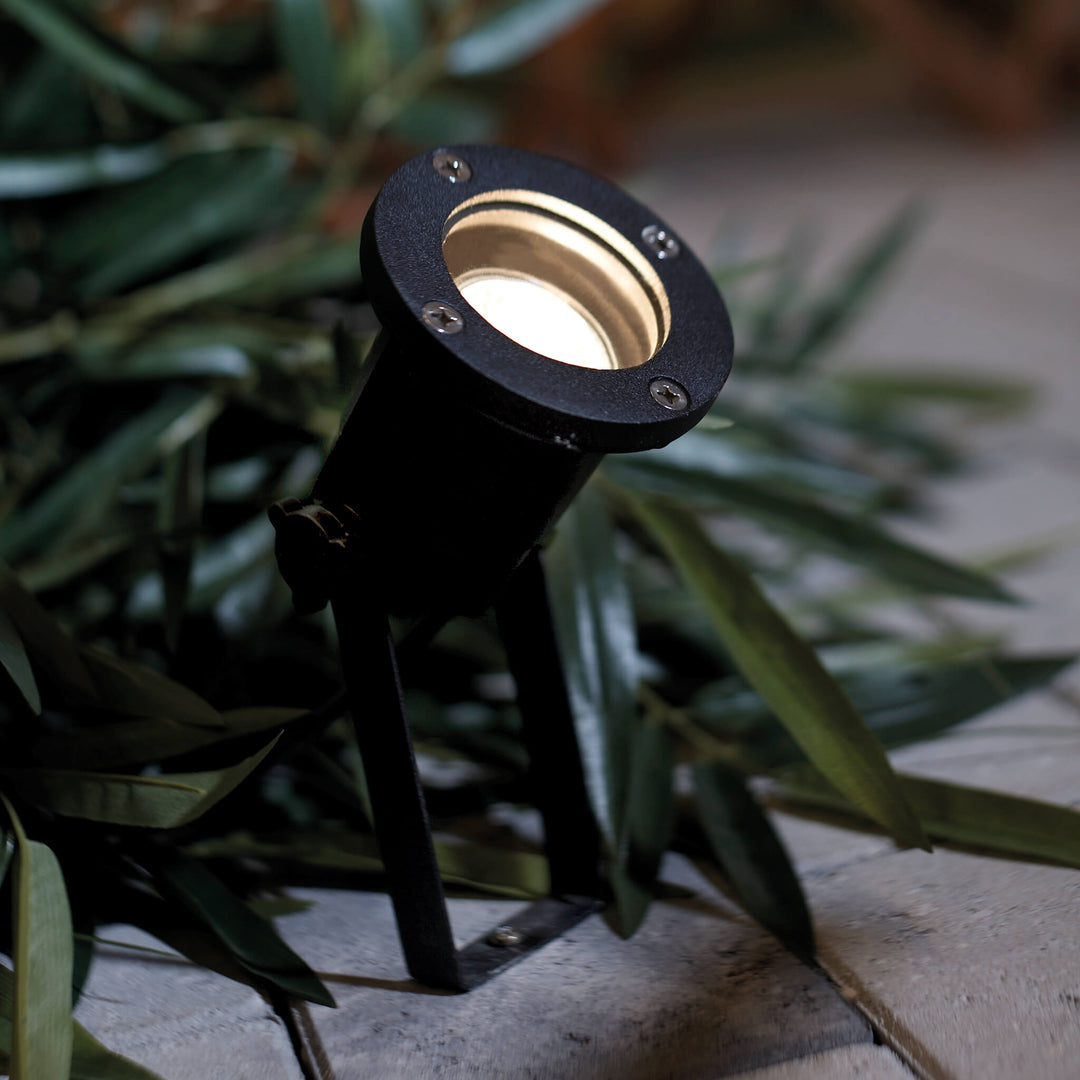 Nordlux Garden Stake 240v Spotlight - Black - -Lampsy
