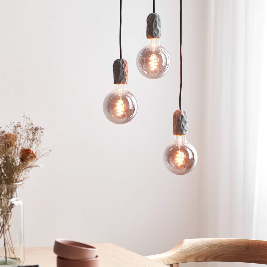 Nordlux Hang Geometric Porcelain Mini Pendant Light - -Lampsy