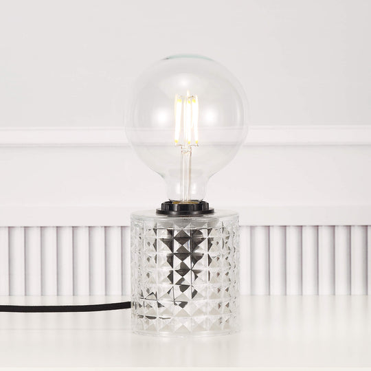 Nordlux Hollywood Mini Glass Table Lamp - -Lampsy