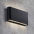 Nordlux Kinver LED Wall Light - Black-Lampsy