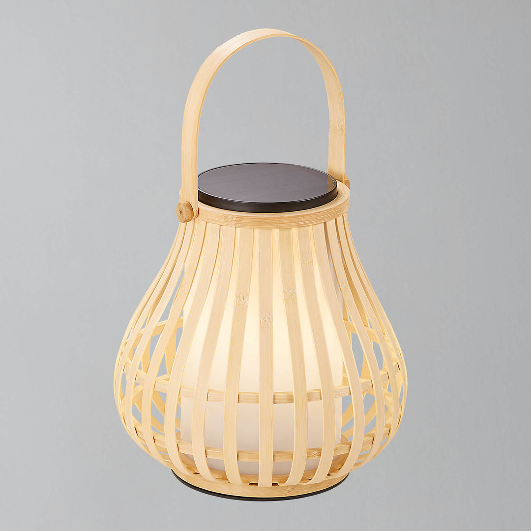 Leo To-Go Bamboo Solar Lamp
