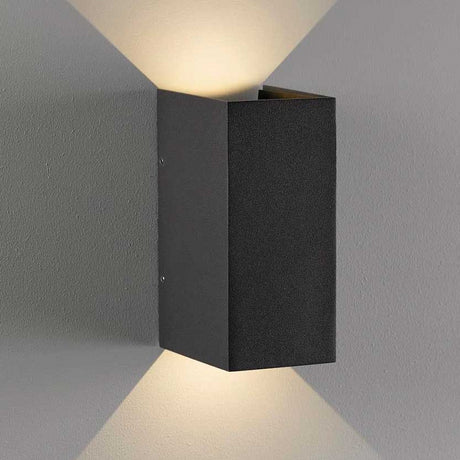 Nordlux Norma LED Wall Light - Grey - Outdoor Lighting - Lampsy