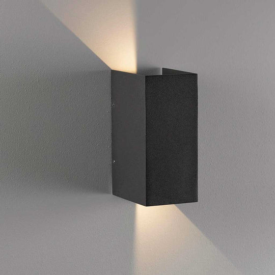 Nordlux Norma LED Wall Light - Grey - Outdoor Lighting - Lampsy