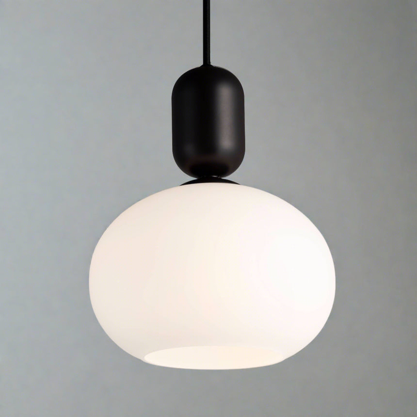 Nordlux Nordlux Notti Frosted Glass Globe Pendant Light - -Lampsy