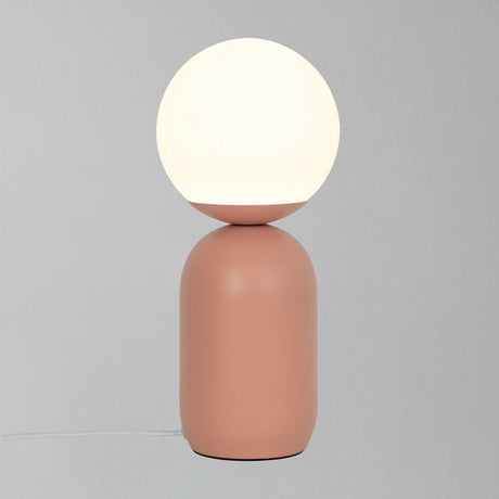 Notti Frosted Glass Globe Table Lamp