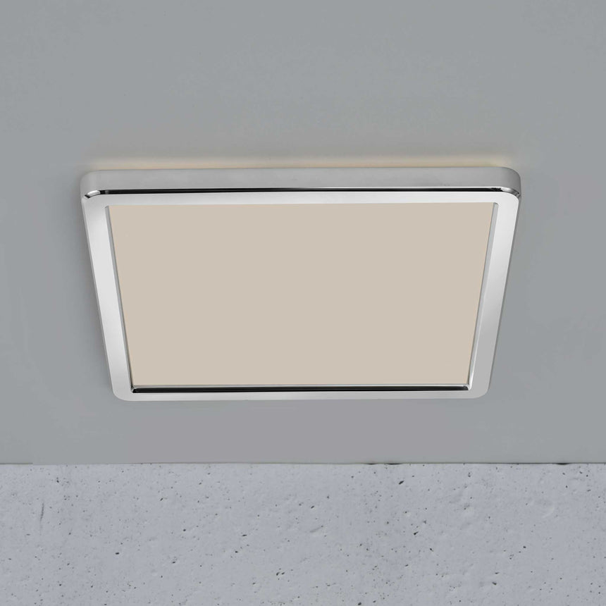 Oja Square LED Bathroom Ceiling Light IP54 - 3 Step MoodMaker