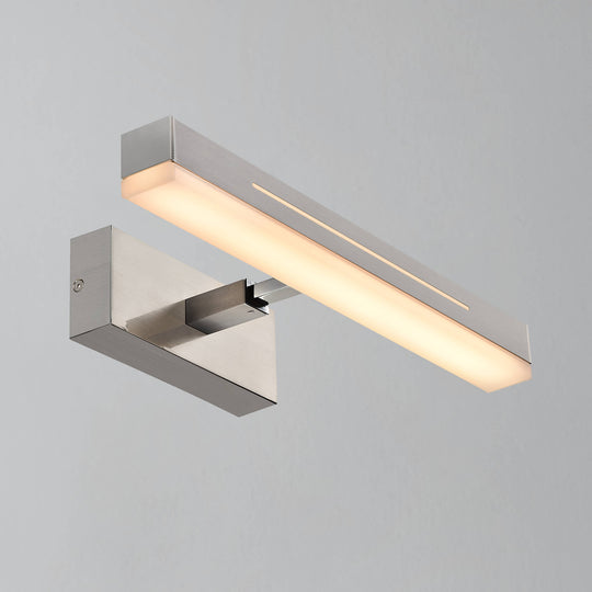 Nordlux Nordlux Otis Bathroom Wall Over Mirror Light - 40-Brushed Nickel-Lampsy