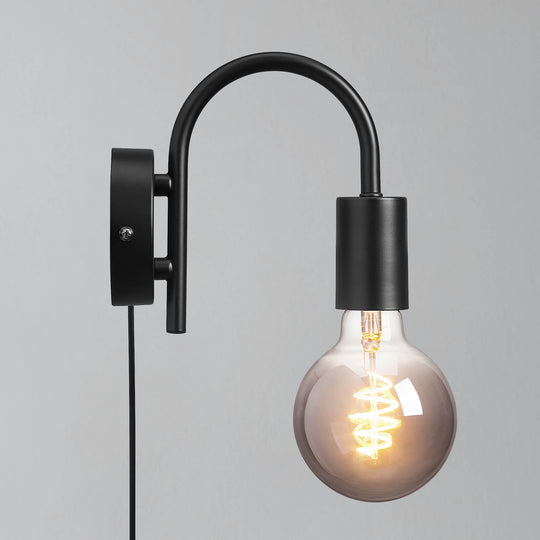 Paco Wall Light Black