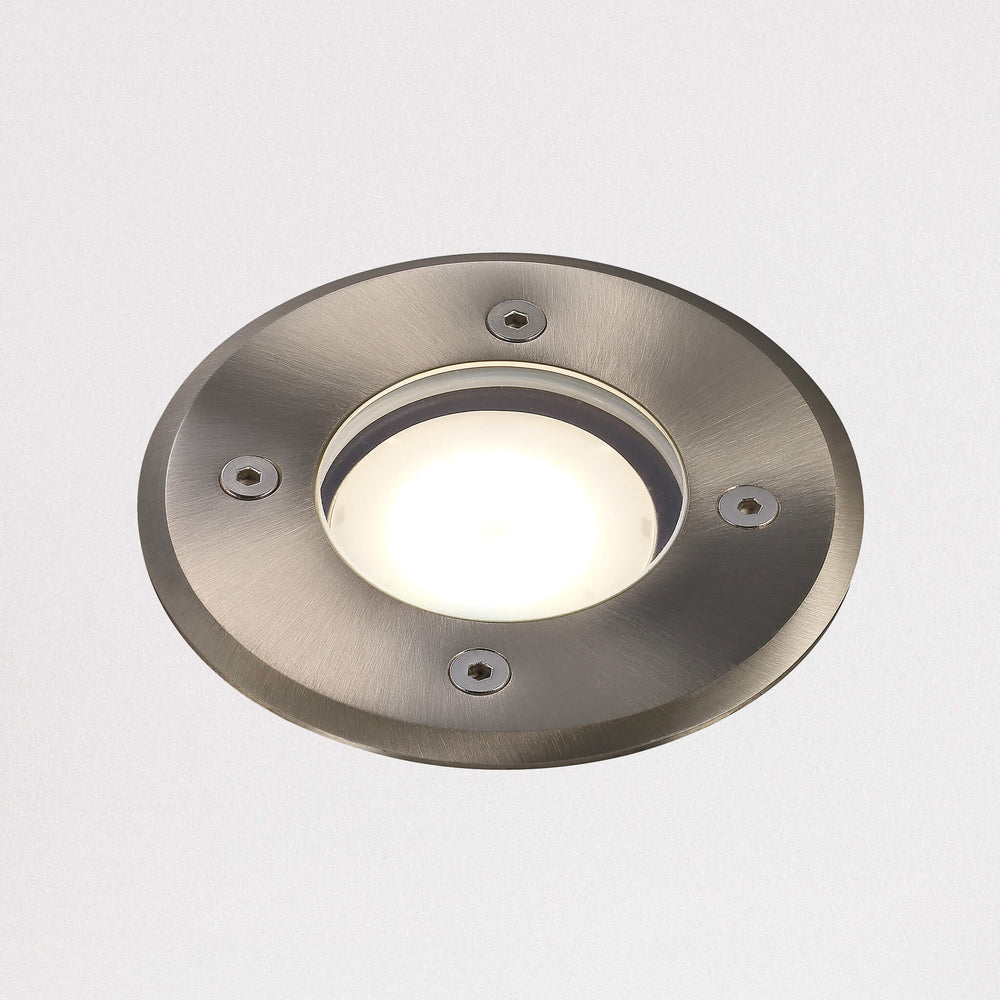 Nordlux Pato Round Ground Recessed Uplighter - -Lampsy