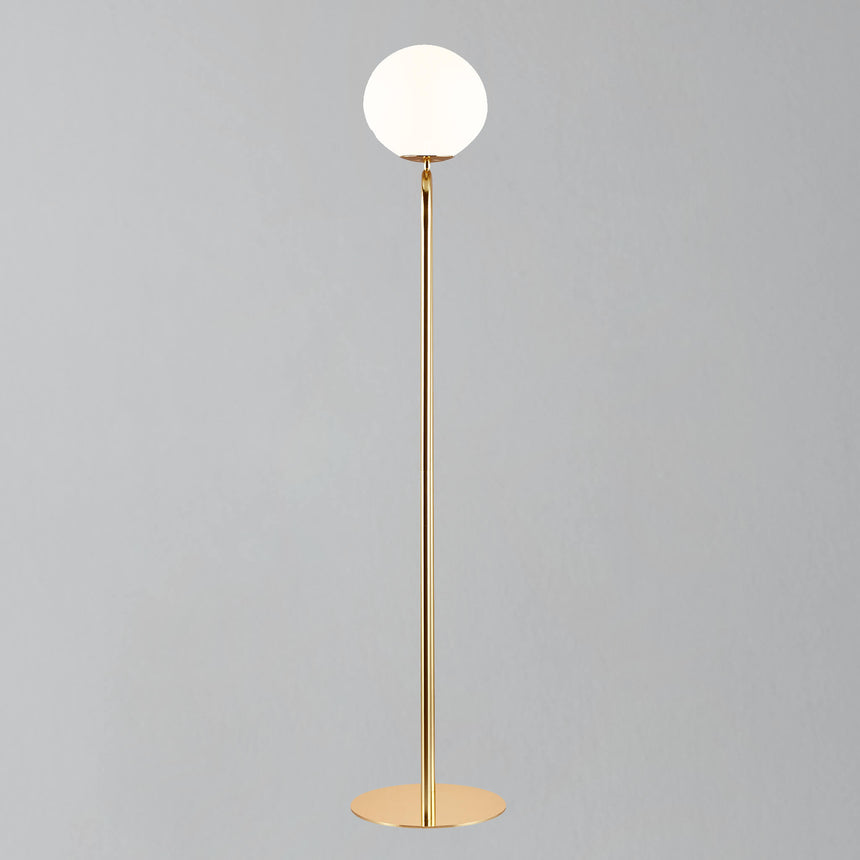 Shapes Floor Lamp Brass
