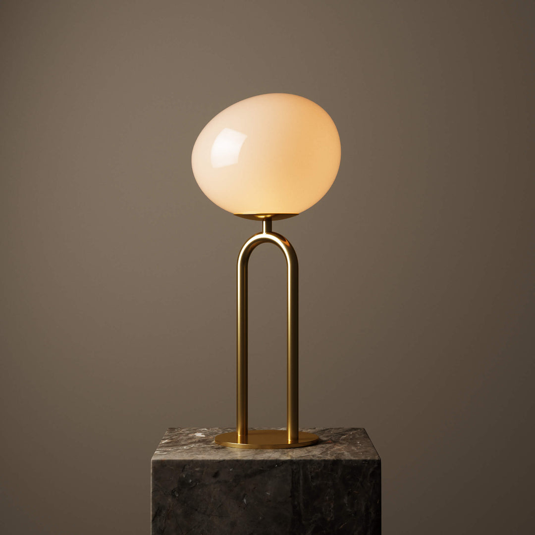 Shapes Table Lamp Brass