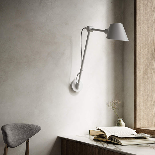 Nordlux Nordlux Stay Long Swing Arm Wall Light - -Lampsy