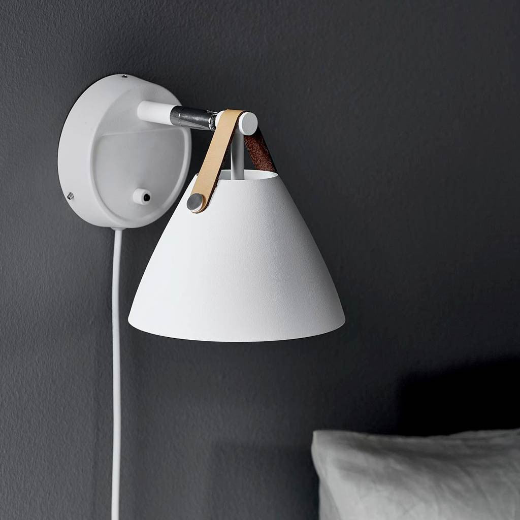 Nordlux DFTP Strap 15 Wall Light - White - Wall Lights - Lampsy