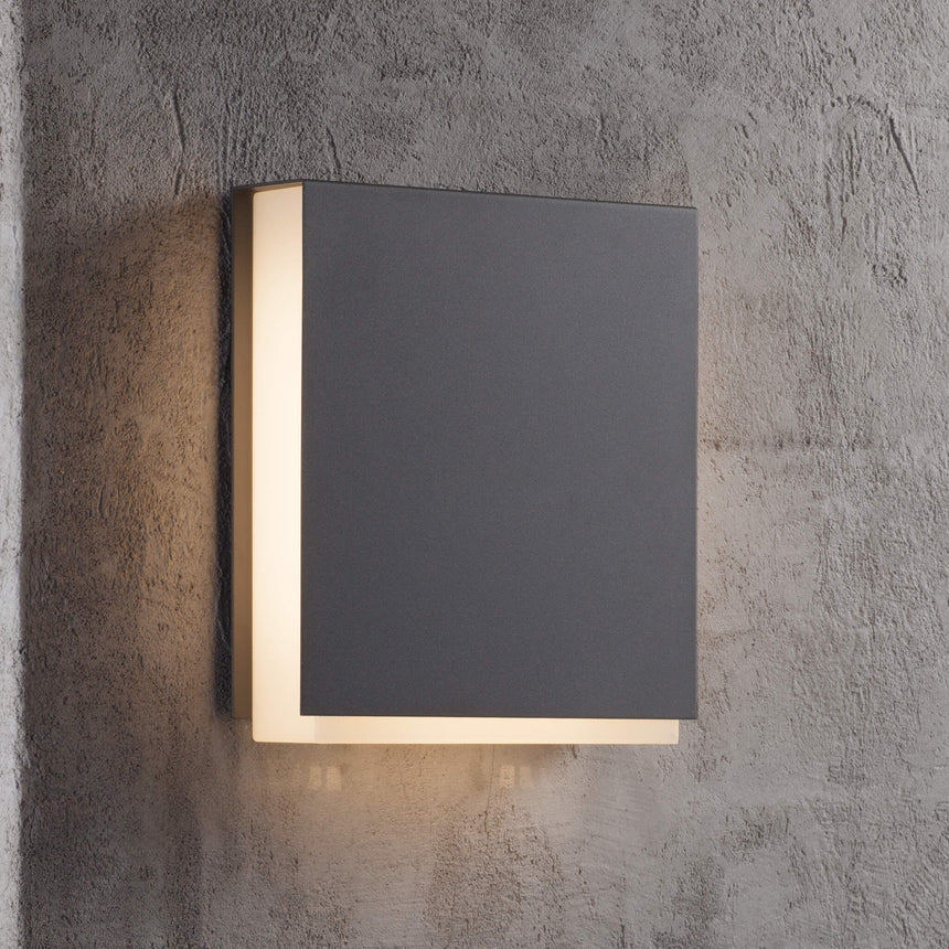 Nordlux Tamar Clips LED Wall Light - Anthracite-Lampsy