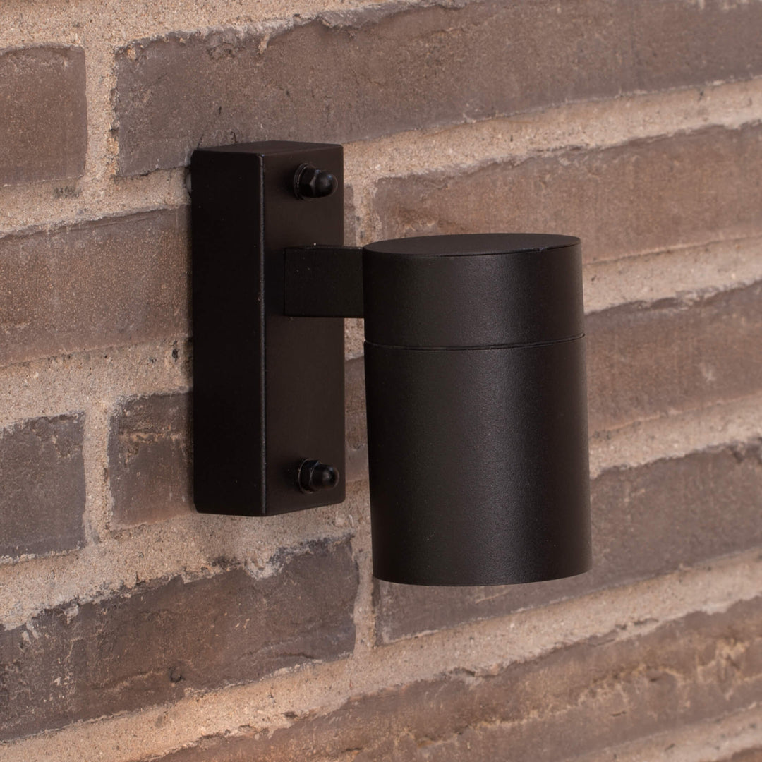 Nordlux Tin Down Wall Light - Black-Lampsy
