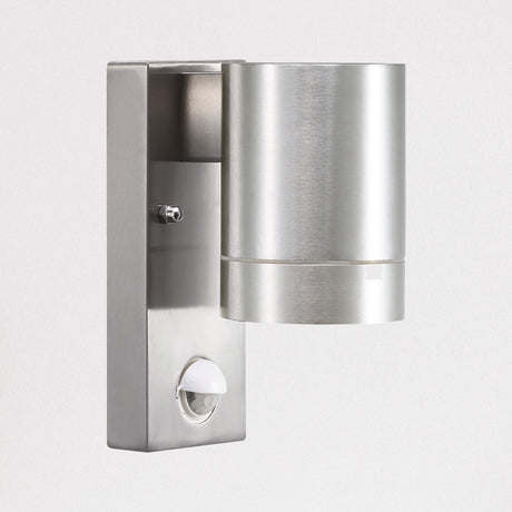 Nordlux Tin Maxi Down Sensor Wall Light - Aluminium-Lampsy