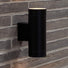 Nordlux Tin Maxi Up & Down Wall Light - Black-Lampsy
