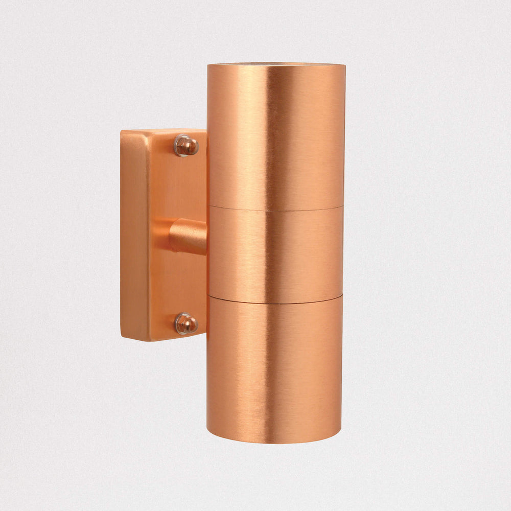 Nordlux Tin Up & Down Wall Light - Copper-Lampsy