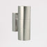 Nordlux Tin Up & Down Wall Light - Stainless Steel-Lampsy