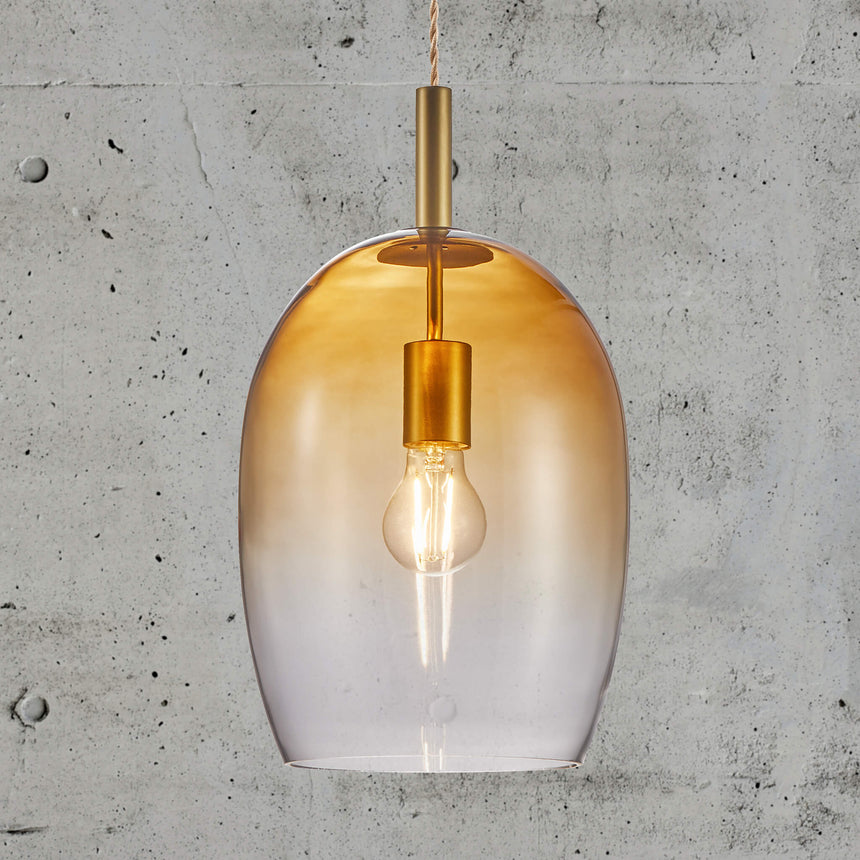 Uma 23 Glass Pendant Light