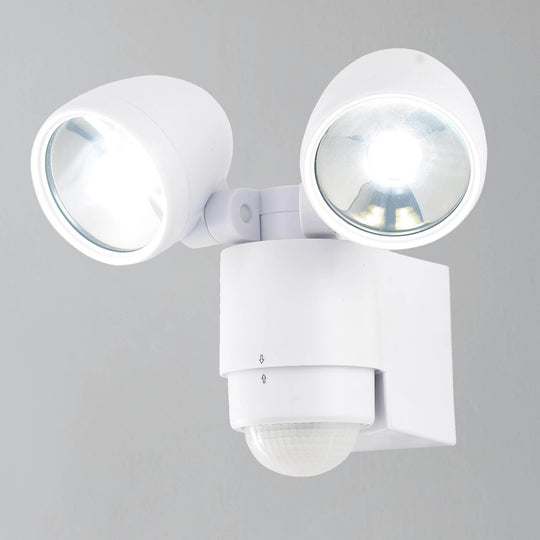 Oakton LED Outdoor Sensor Wall Spotlight