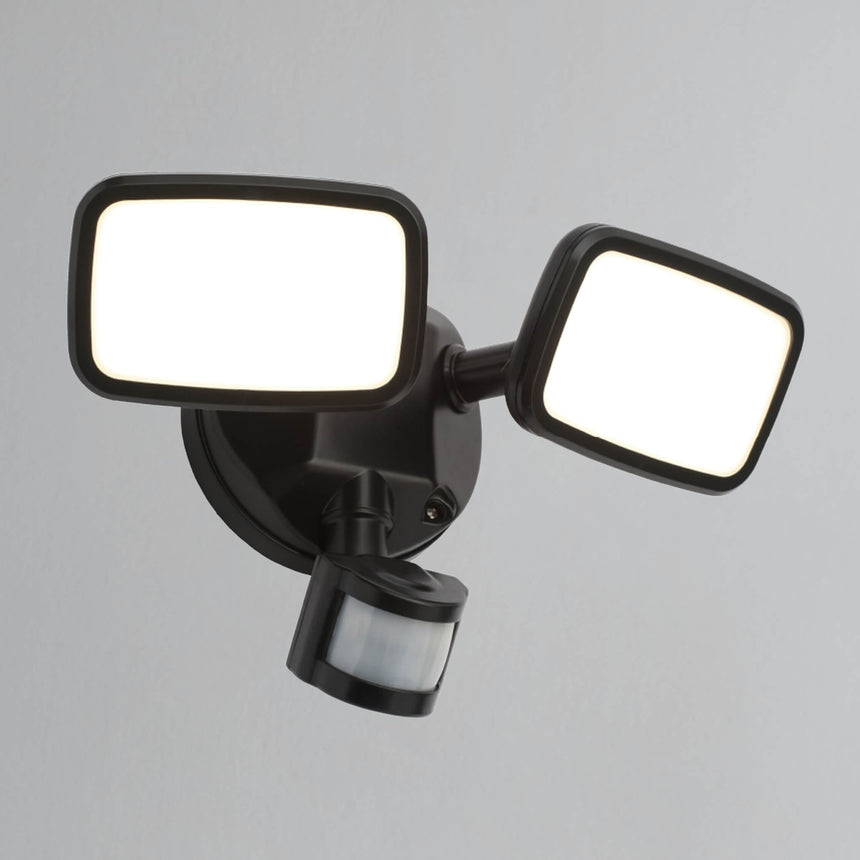 Solina Outdoor LED Twin Security Flood Light