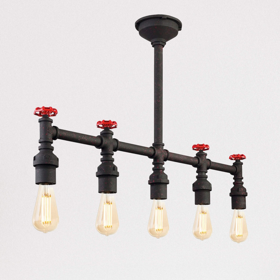 Lampsy FLR Steampunk Island Pendant Light - -Lampsy